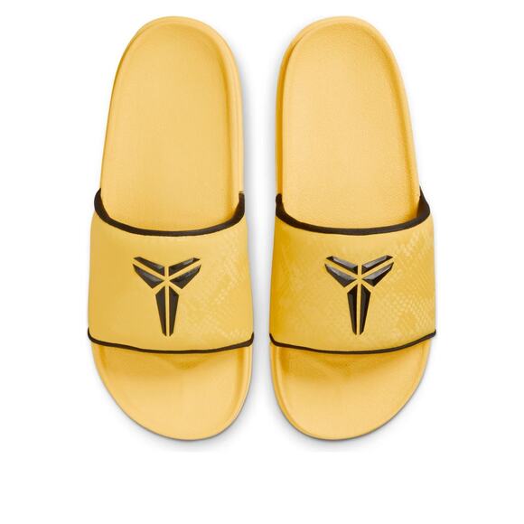 Mens 10 Nike Kobe Offcourt Slide Yellow Open Toe Sandals IF2870-700 NEW main image 10